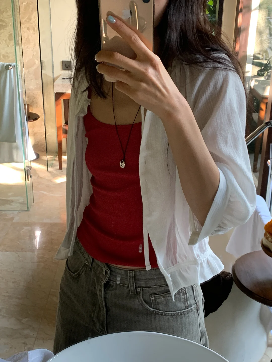 월넛 세라믹 테이블 8
