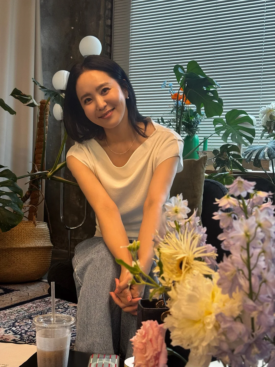 삐딱라인 한글 스티커 2
