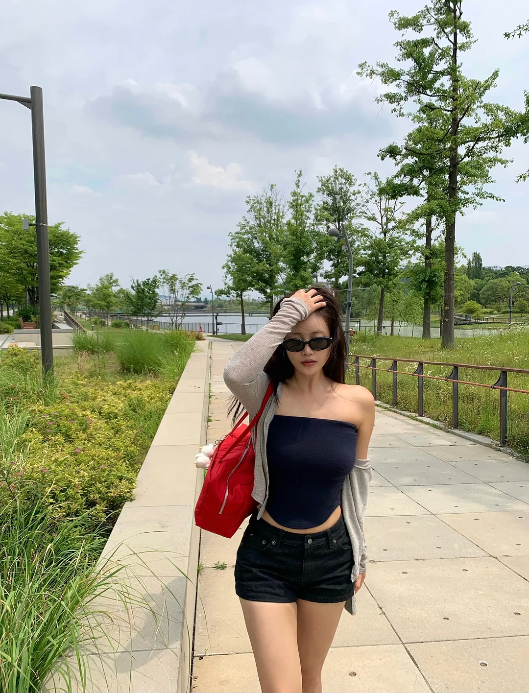 화이트 원피스 1