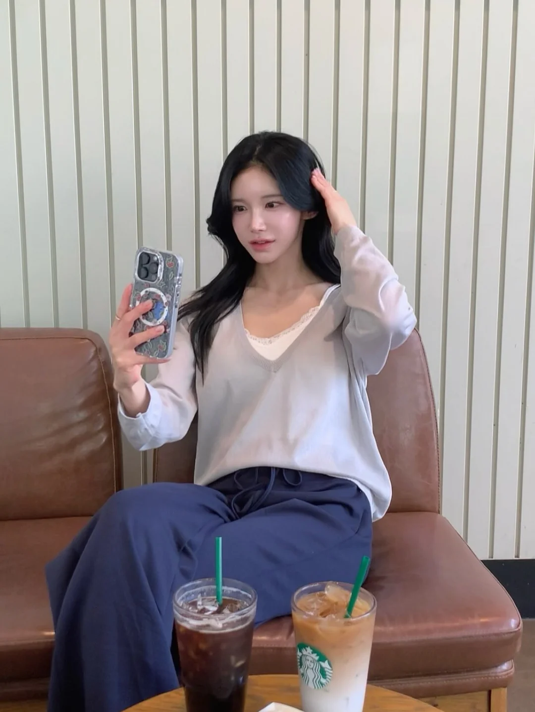 몬치치 박스티+바지+조리 세트 2