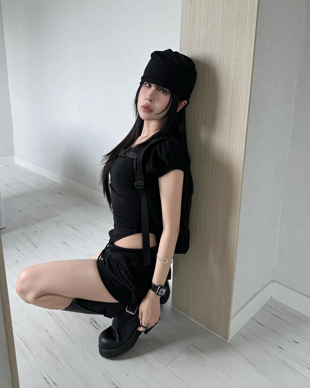 레이어드 커버 스커트 12
