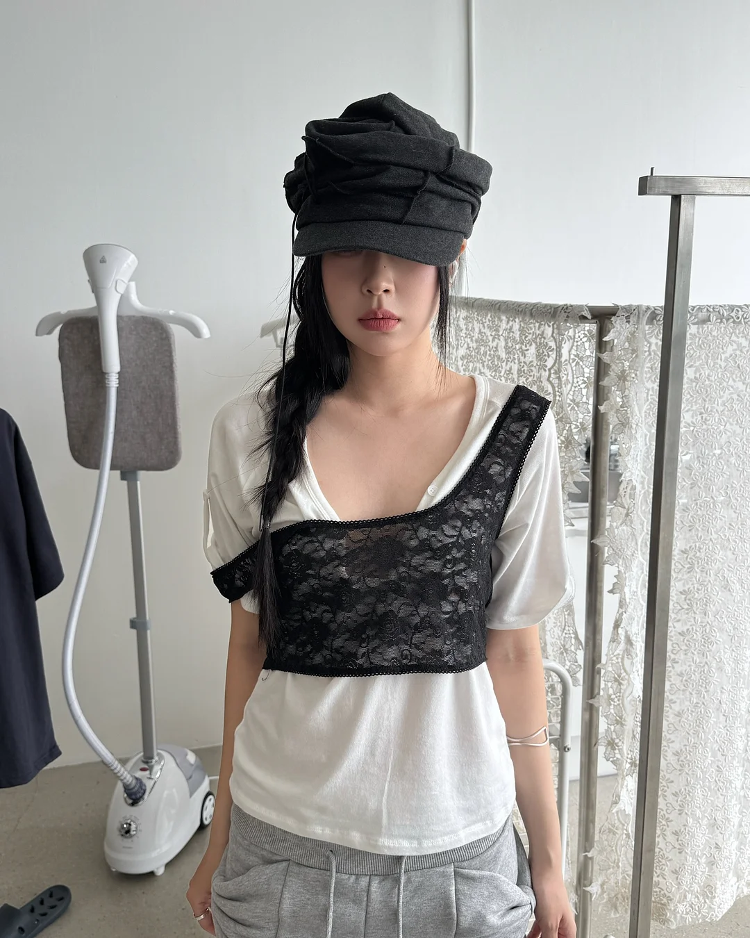레이어드 커버 스커트 16