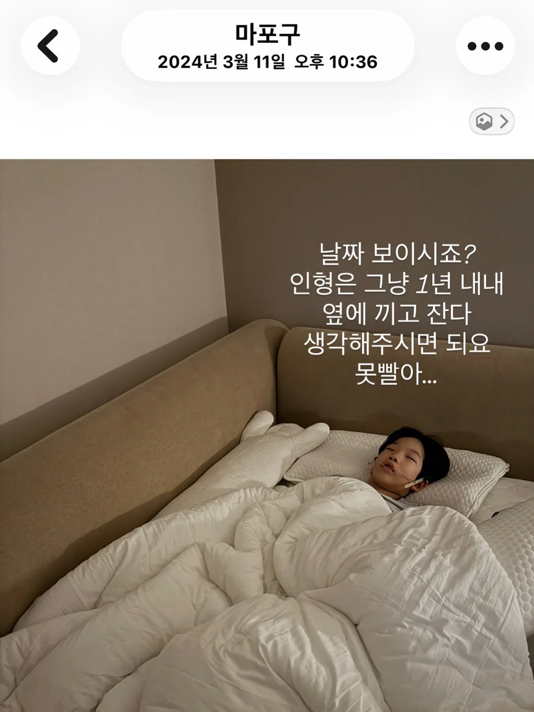 보자기꽃다발과 화병 4