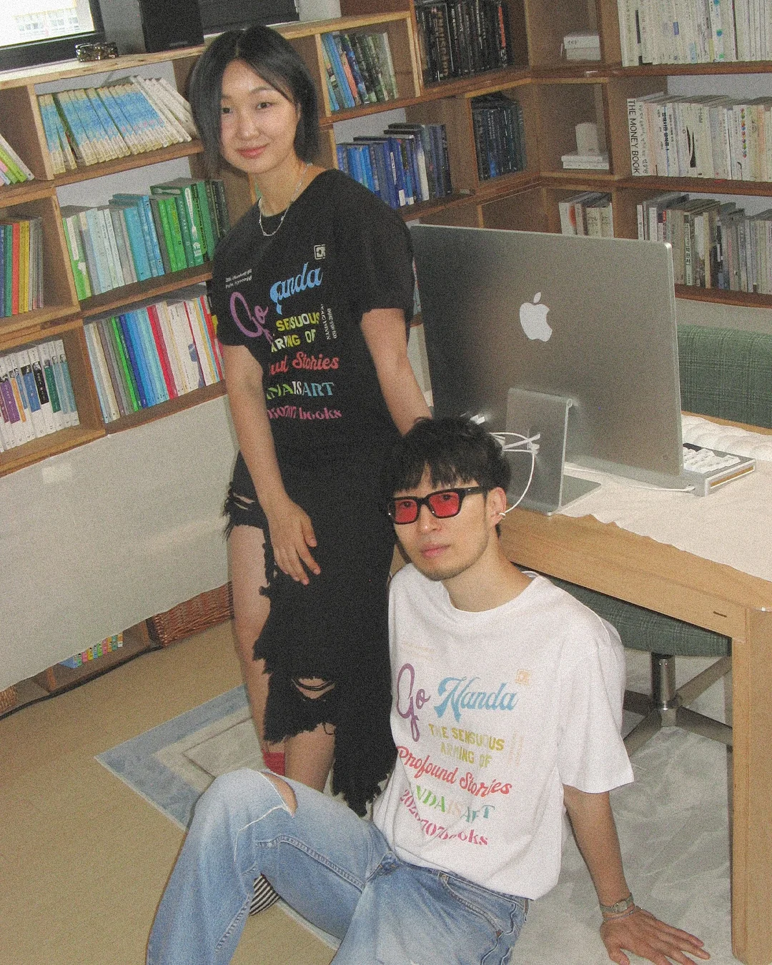 도트 패턴 곰돌이 케이프 1