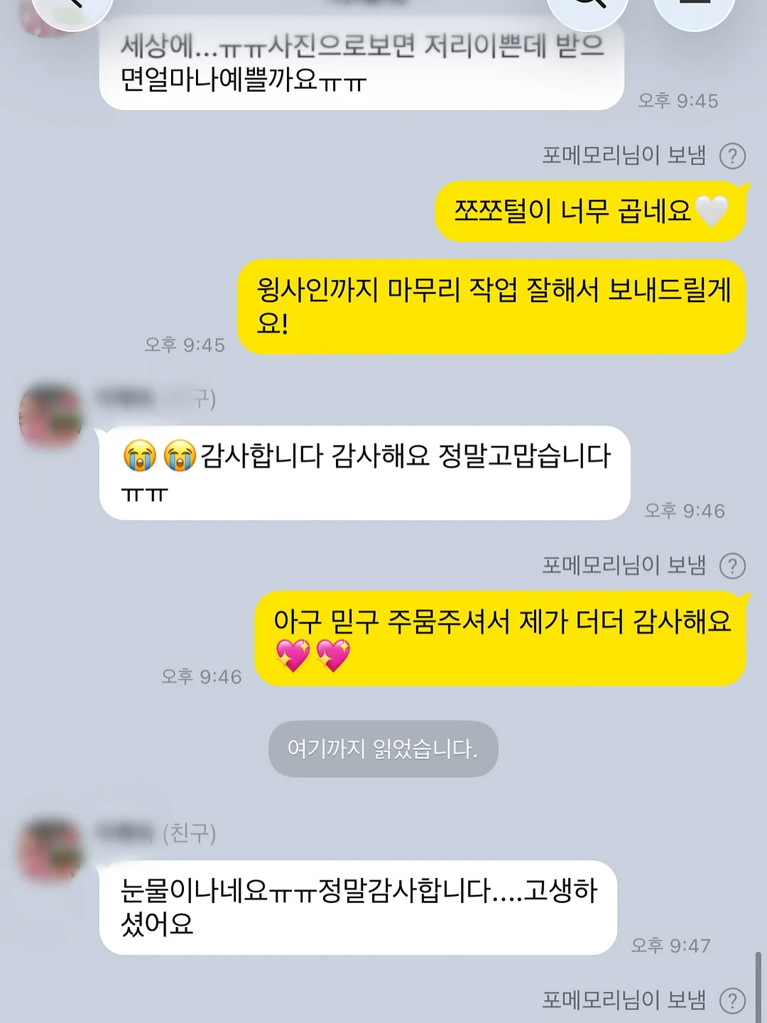 네이비 도트 펀칭 레이스 상의와 흰색 데님 반바지 세트 2
