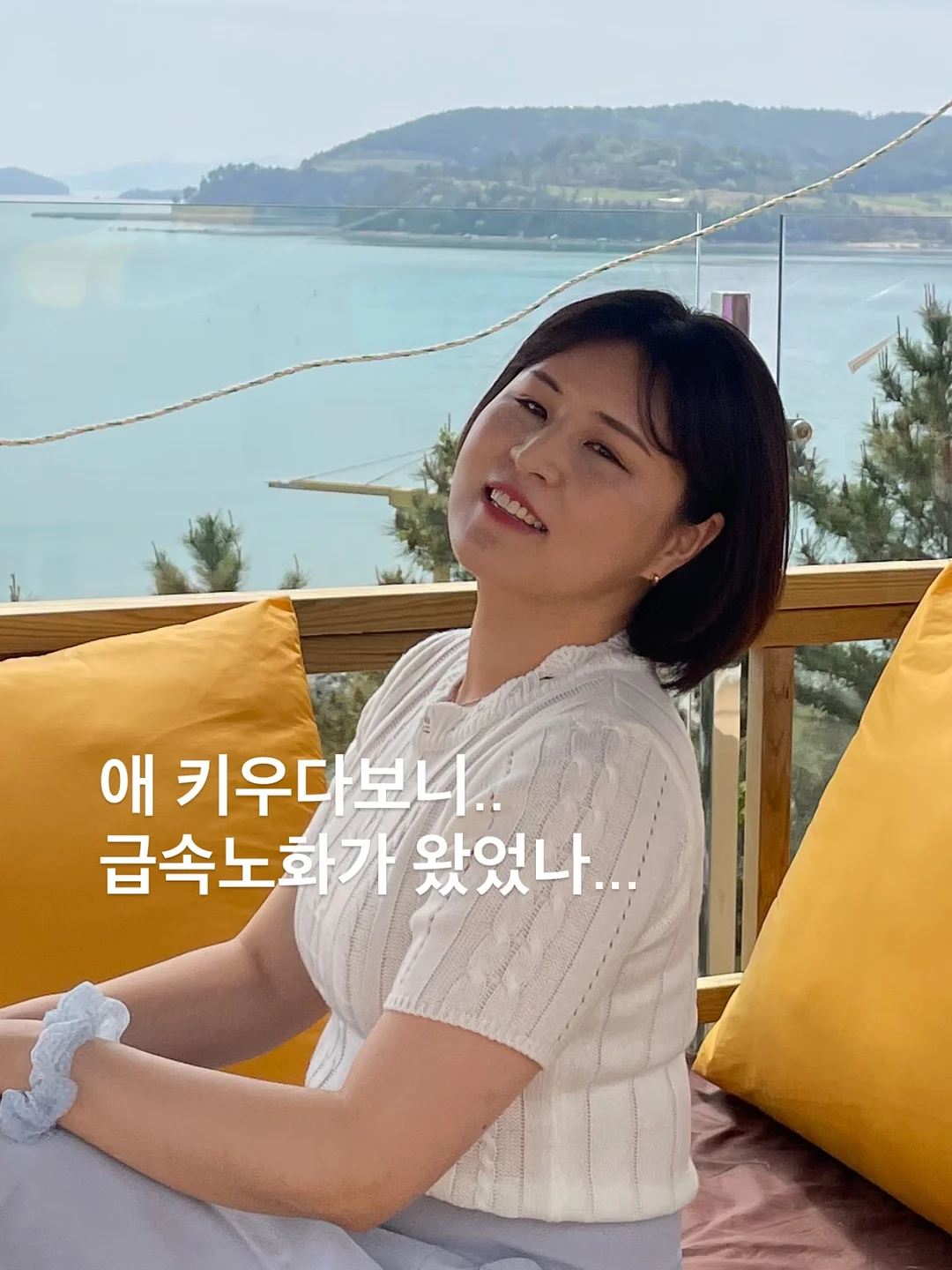 명화 거즈 스카프빕 2