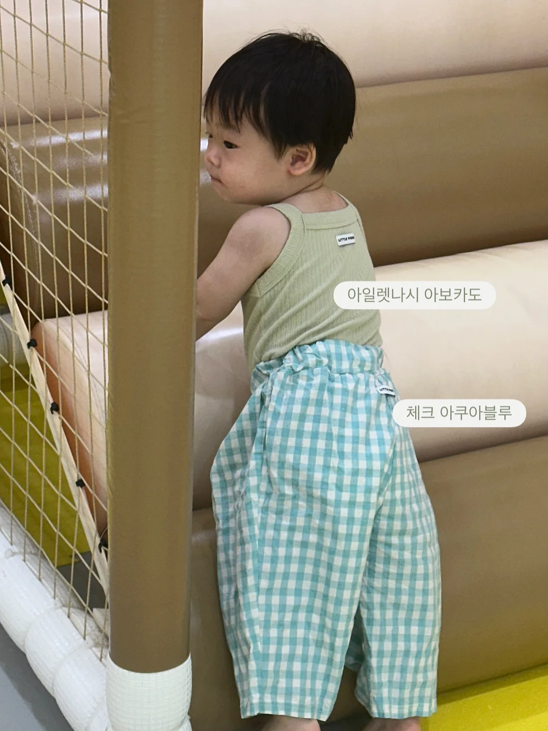 난분분 오버핏 후드 체크 셔츠 10