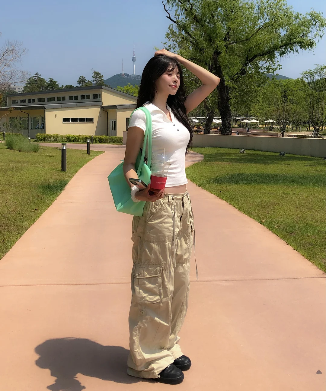 반팔 무지티 2