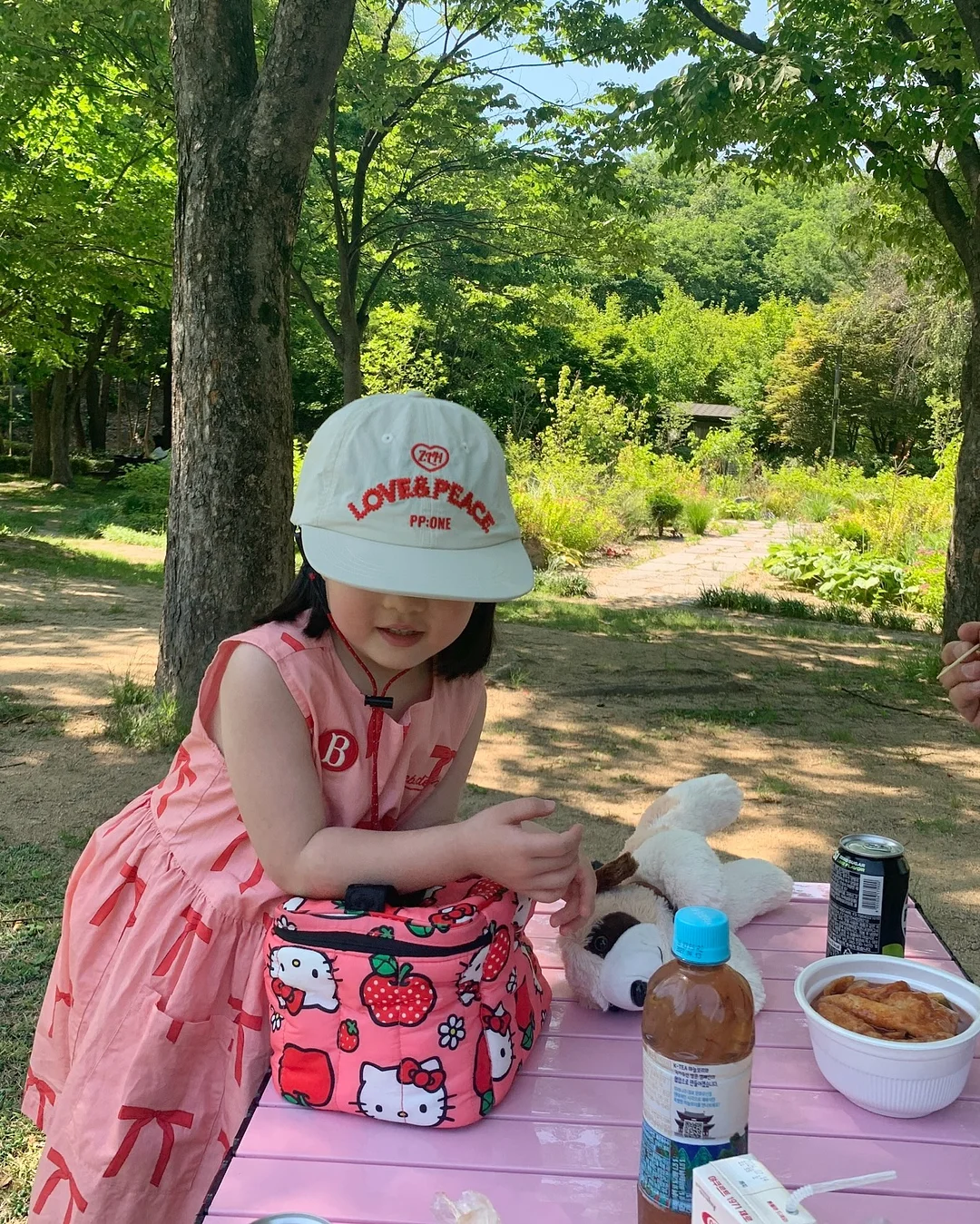 피피랩 린넨 선캡 5