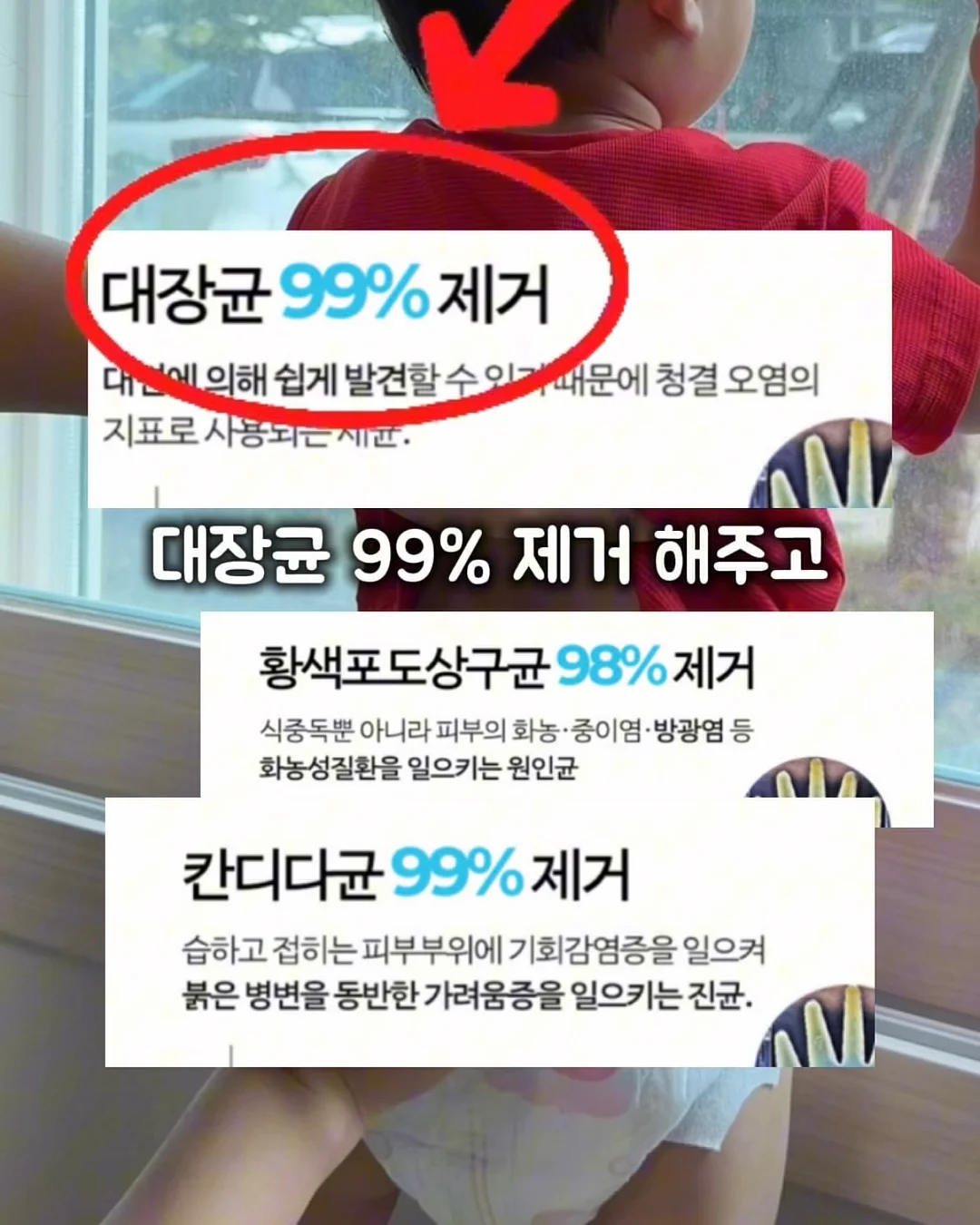 2in1 초경량 미니 양우산 3