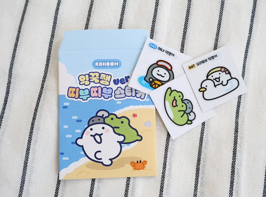 푸른빛 생화케이크 5