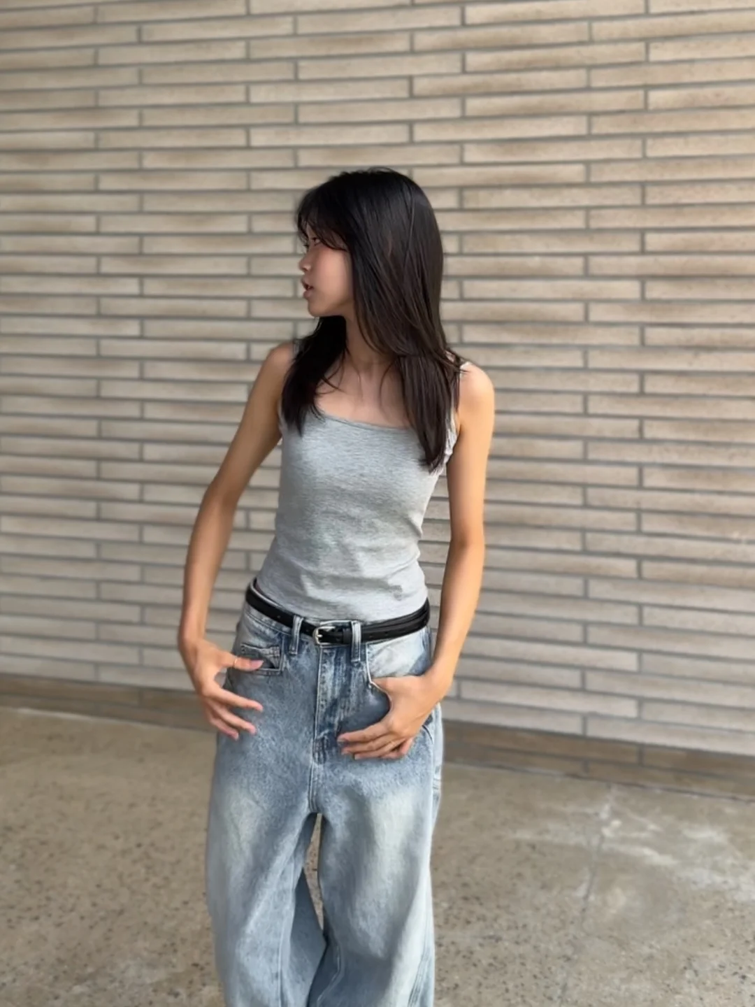 ITZON APPAREL LAYERED ACTIVE TEE & DOUBLE 3/4 SHORT 9
