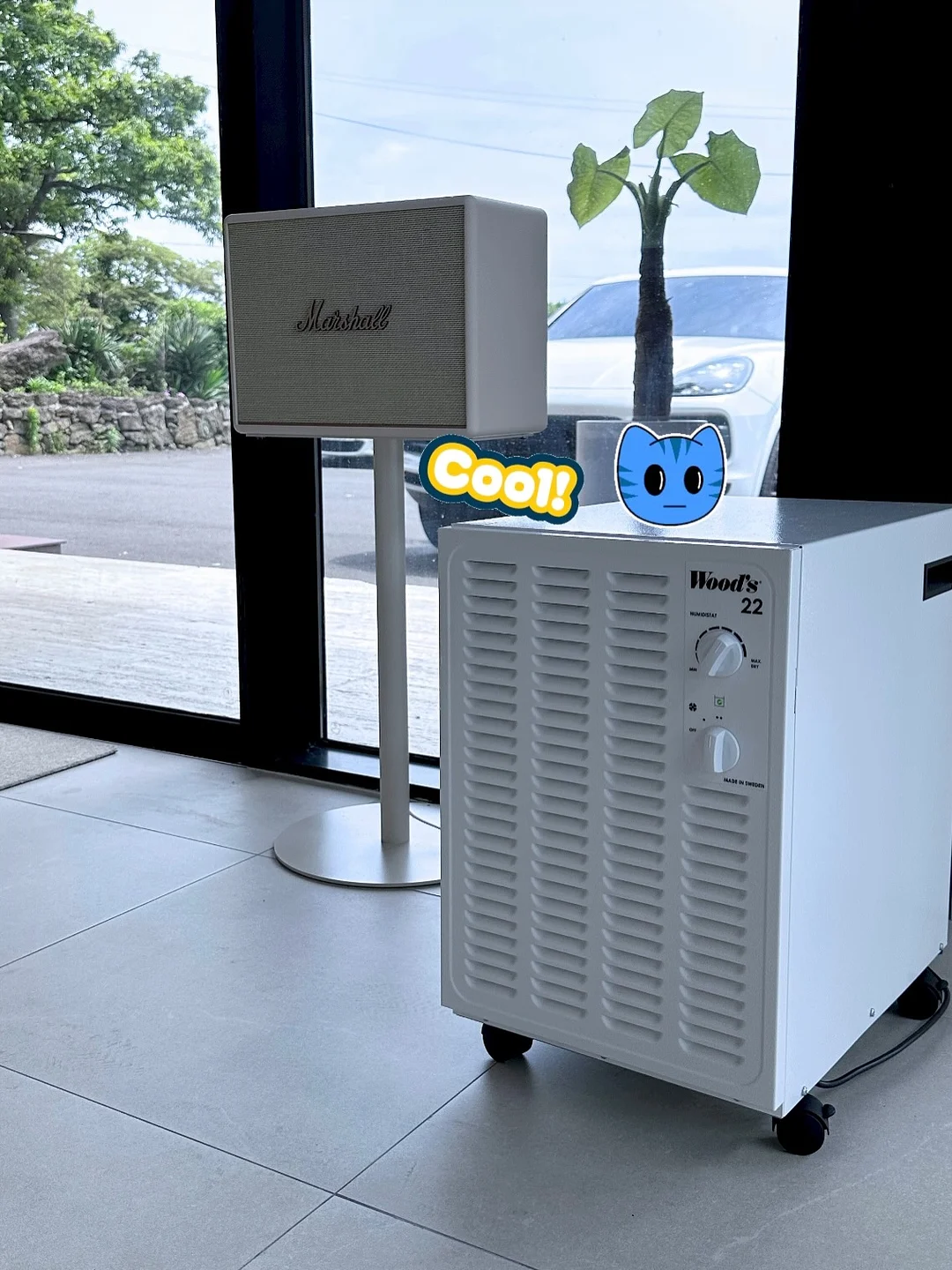 블루꽃 헤어밴드 4
