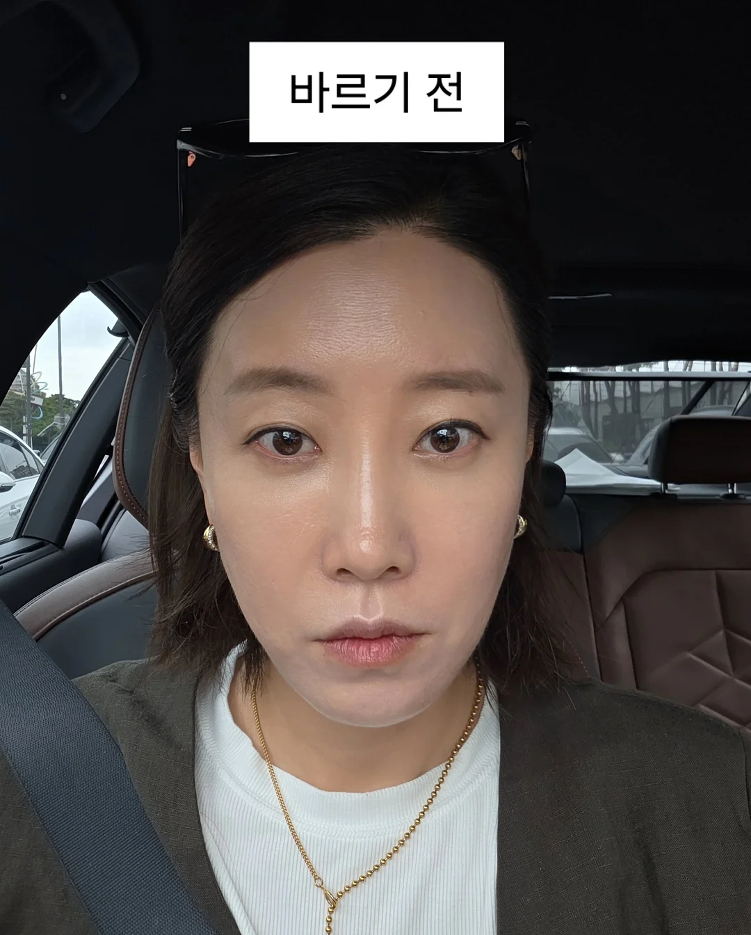 여리 슬림핏 브이넥 긴팔 니트 4