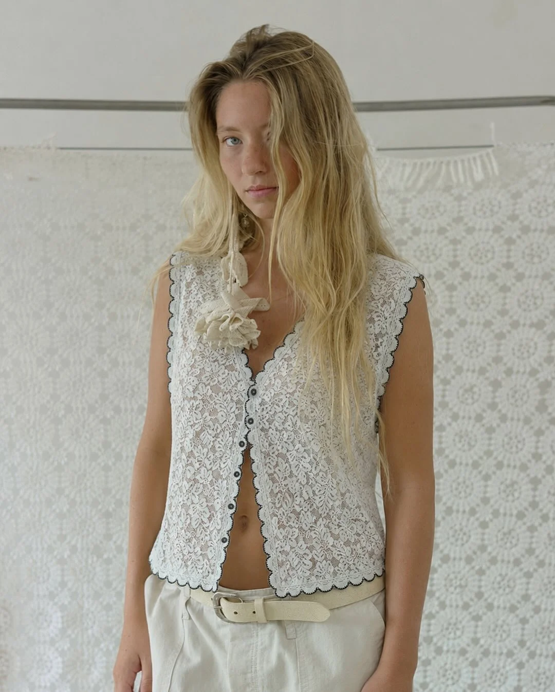 Clodie shirring blouse 5