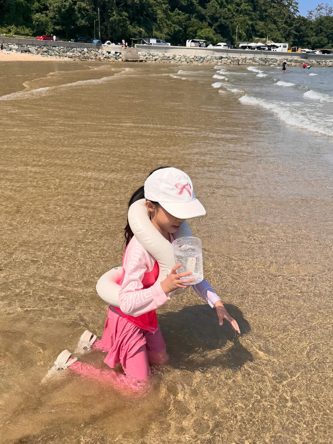화이트 작약 바스켓 4