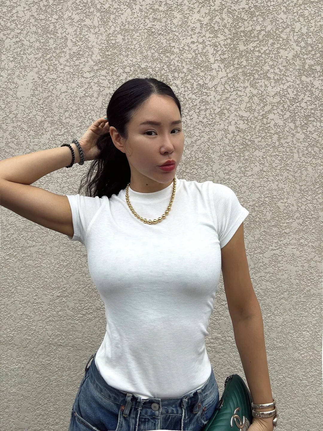 크로쉐 린넨 가디건 세트 1
