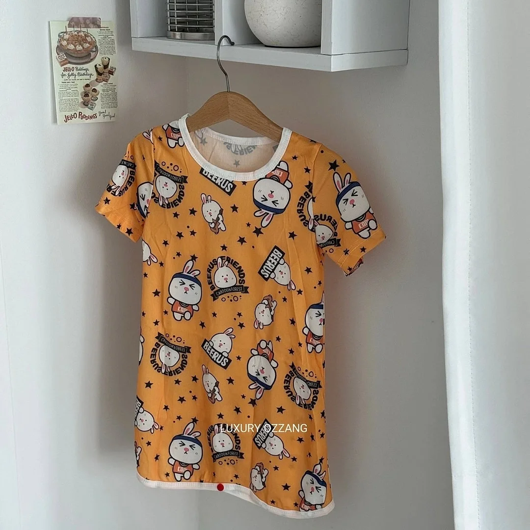Weekend slub round tee 10