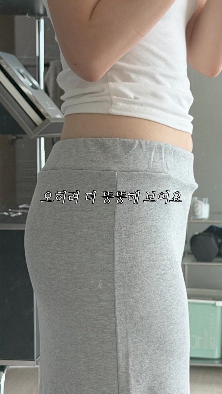 블랙 슬림 부츠컷 데님