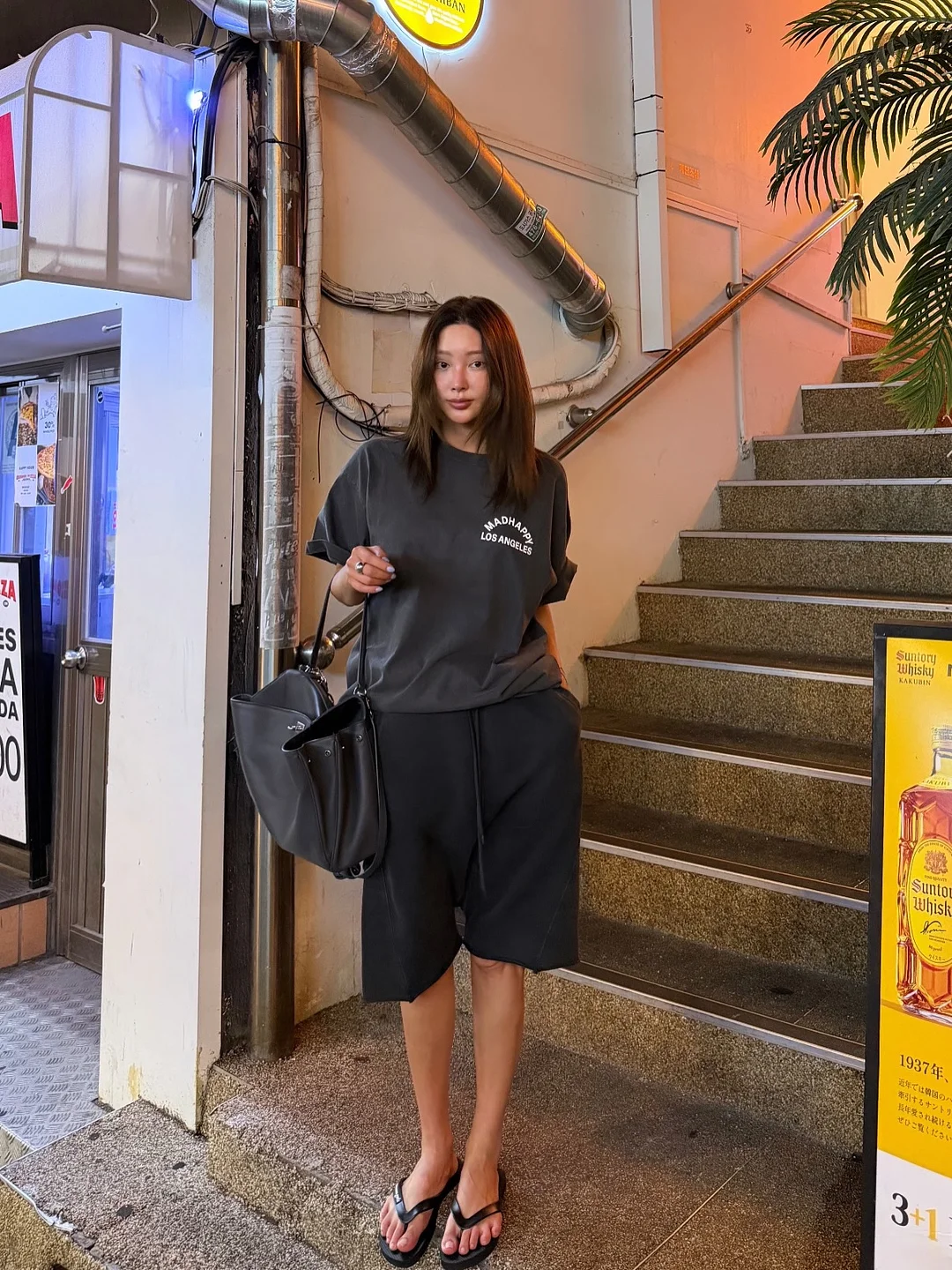 휴먼메이드 블랙 하트로고 롱슬리브 4