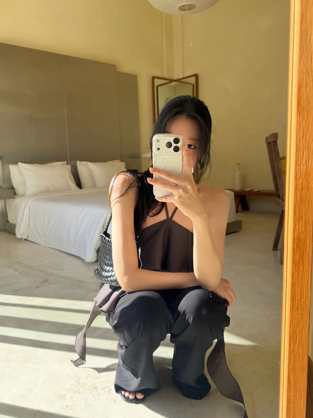피봇 흑임자 쑥 케이크 (보틀)