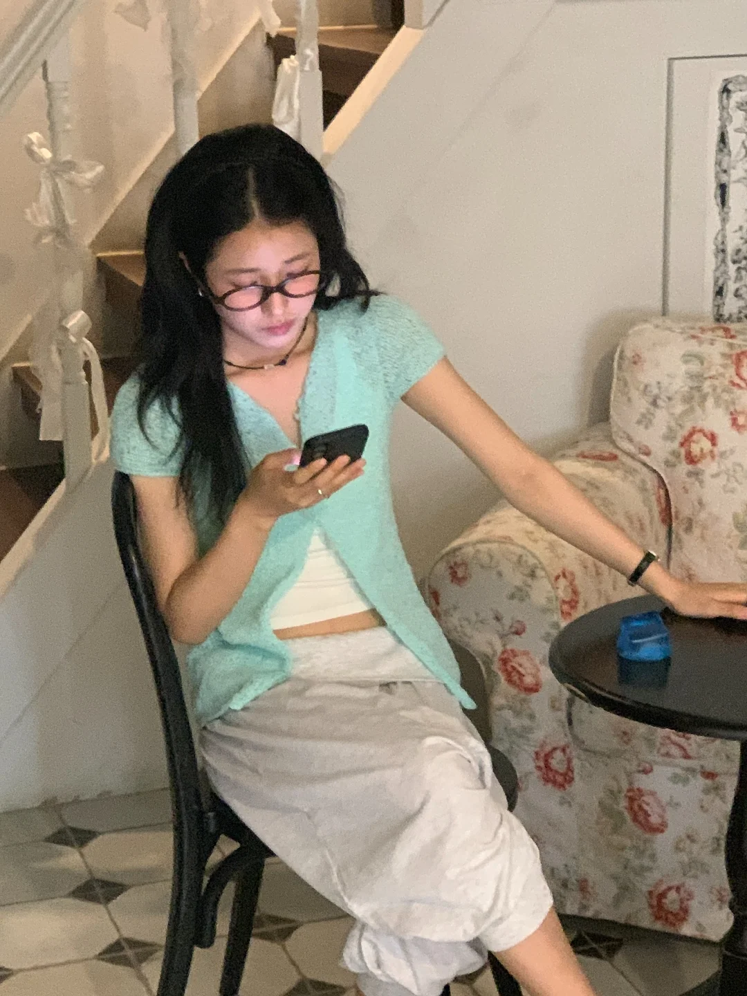 메쉬 키티 운동화 5