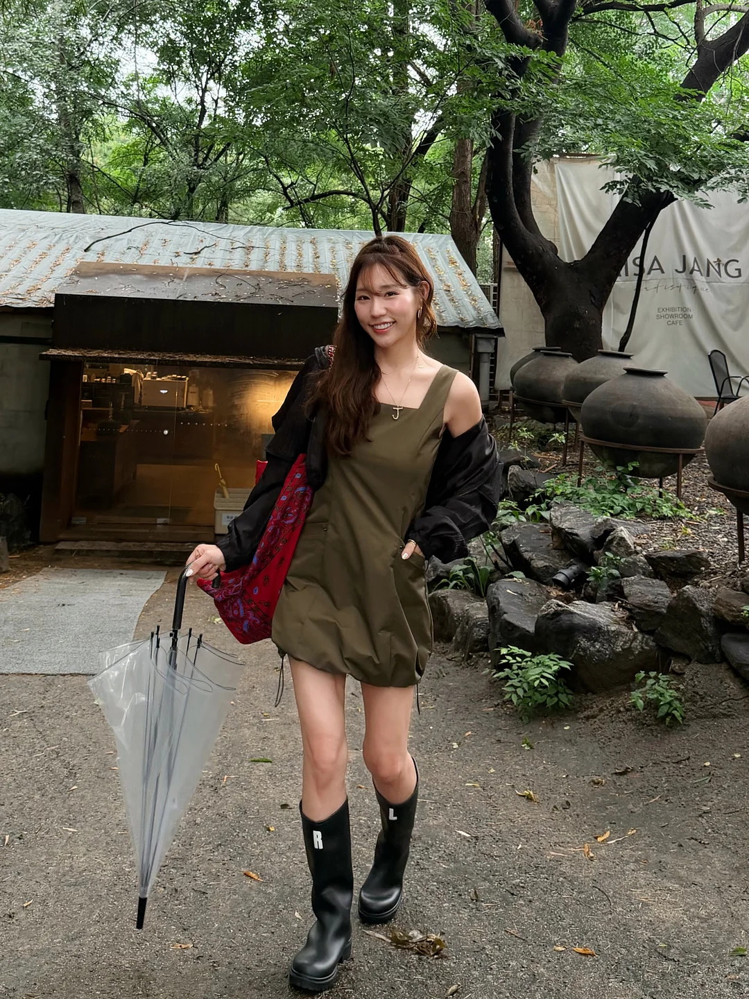펫츠유 황토 기능성 크롭 끈나시 2