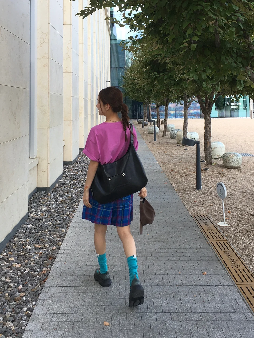 절개 와이드 데님 11