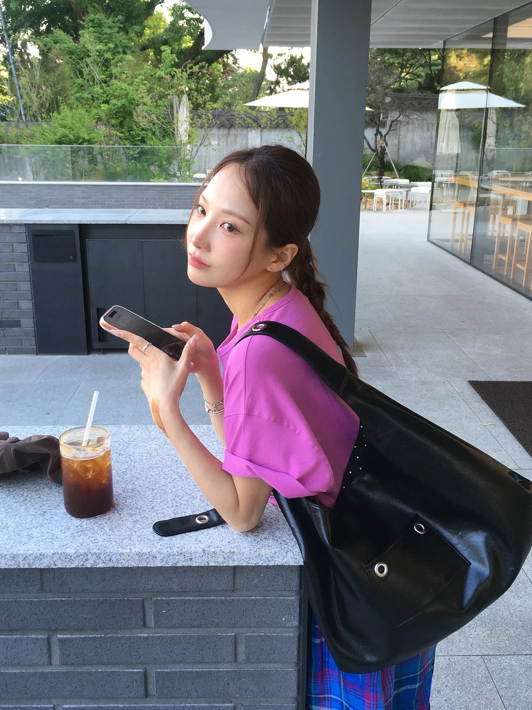 절개 와이드 데님 19