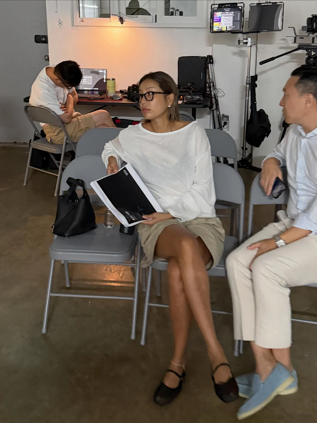 램스킨 플랫 슈즈 5