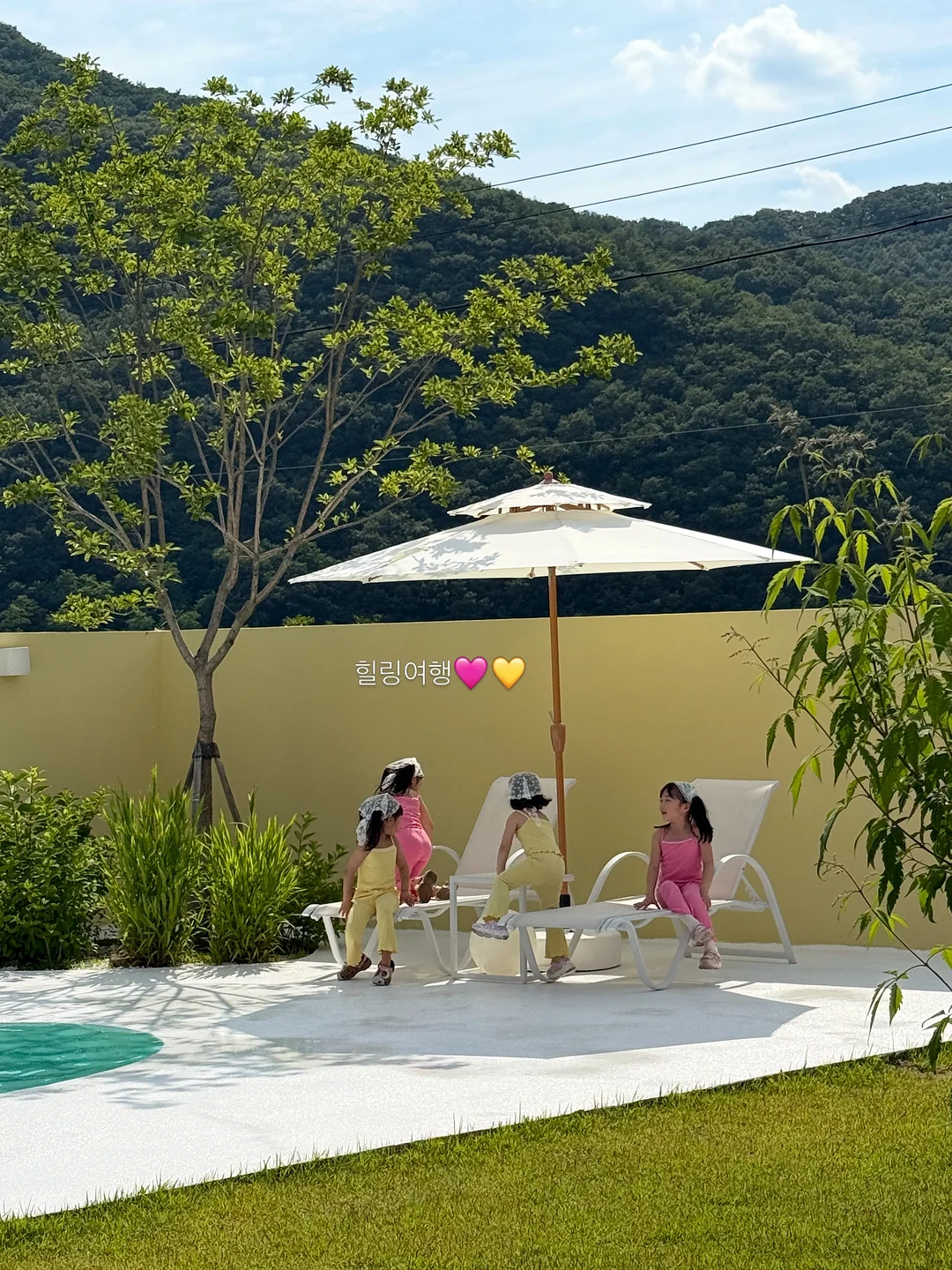 동글납작 버섯 핀 누름돌 1