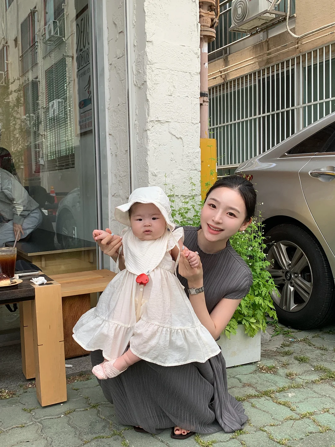 레드 스트라이프 팬츠 2