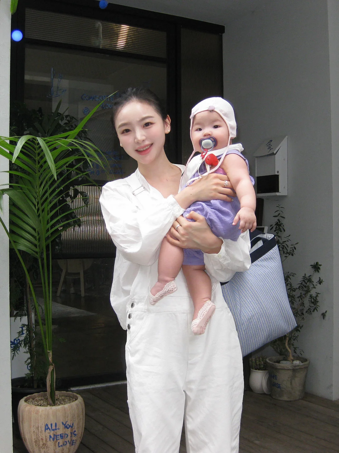 레드 스트라이프 팬츠 6