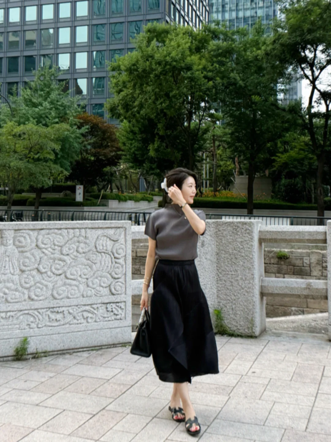 썸머 시어 셔츠 1