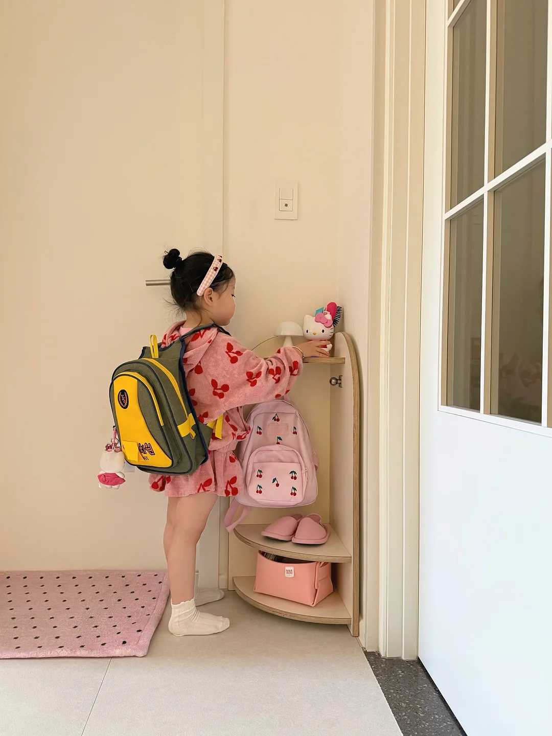 어린이 캐리어 침대 받침대 5