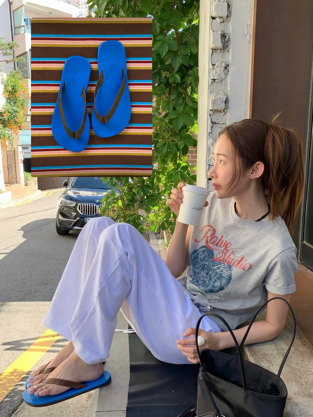 곤룡포 비치타월 1
