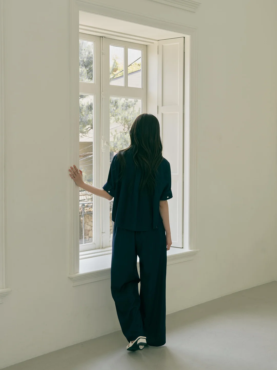 체크 레이어드 버뮤다 3