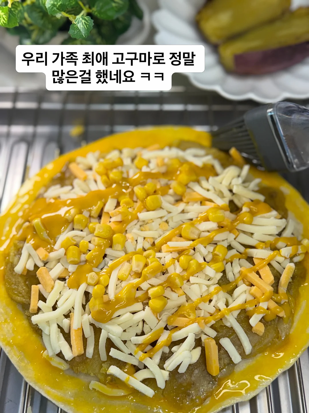 앙오미 꽃다발케이크 15