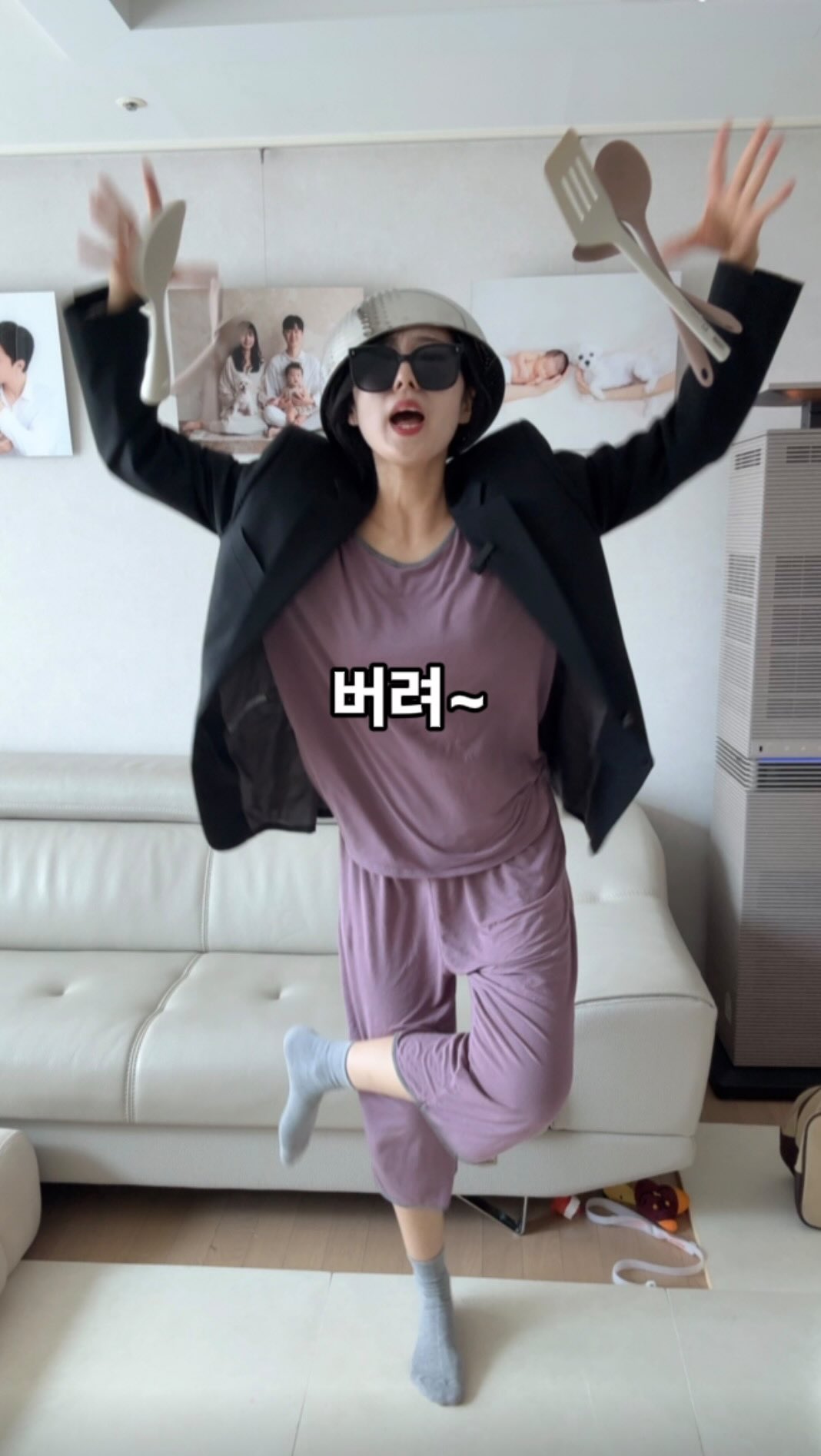 하이탑 망사 통굽 키높이 앵글