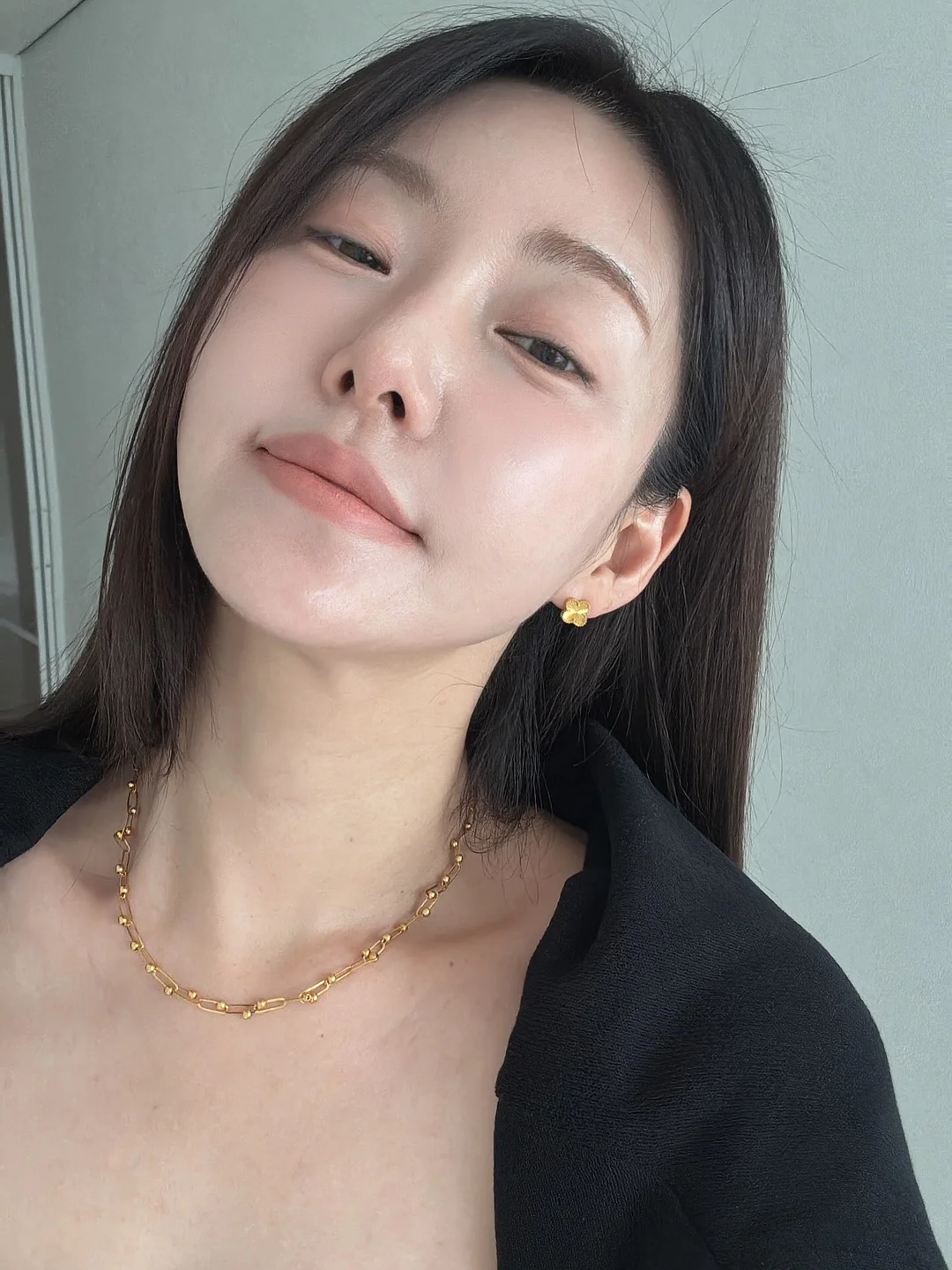 린넨 라운드 루즈핏 니트 4