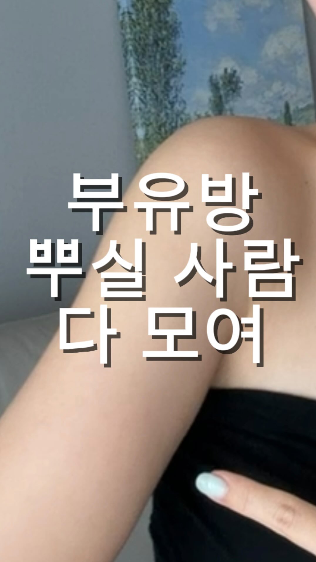 클로드 모네 수련 시리즈 미니 액자 3종
