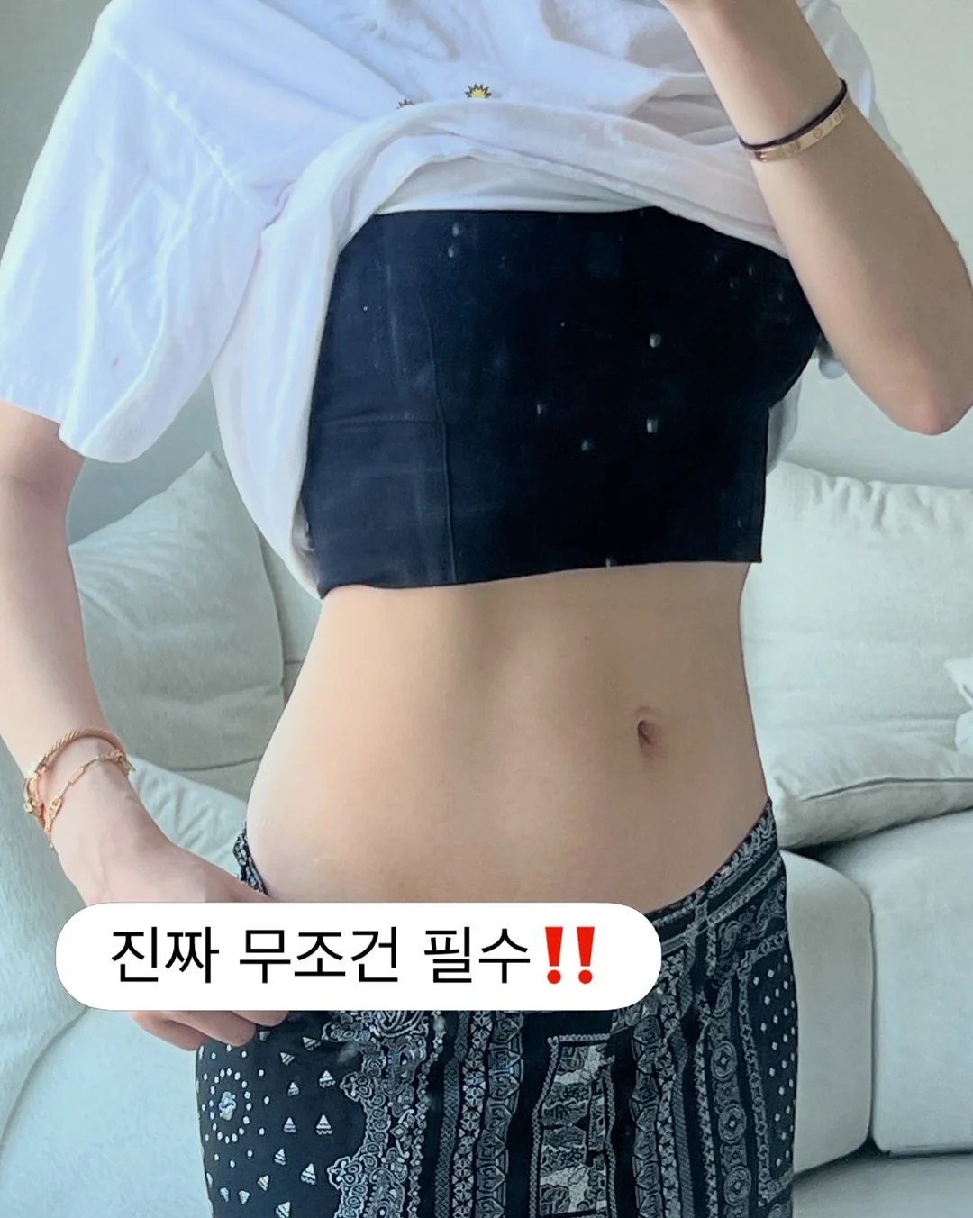 블랙 플레어스커트 10