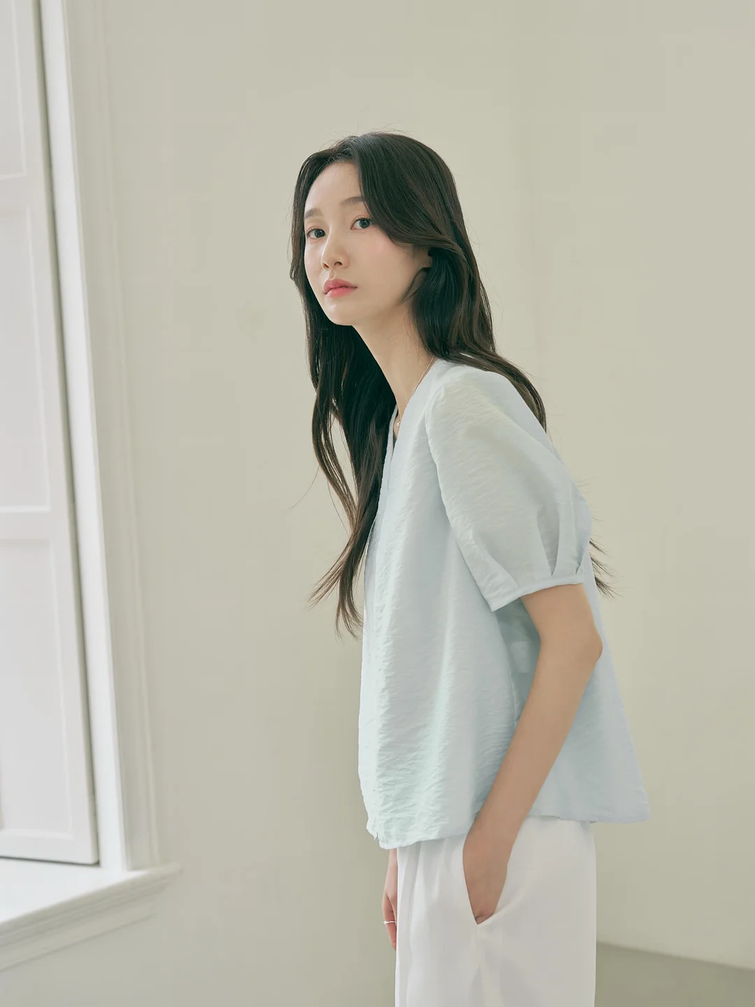 캡내장 홀터넥 나시 3