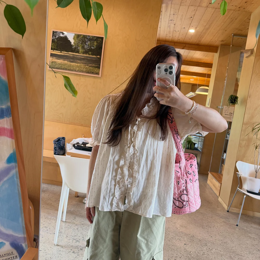 데일리룩 루즈핏 탑 4