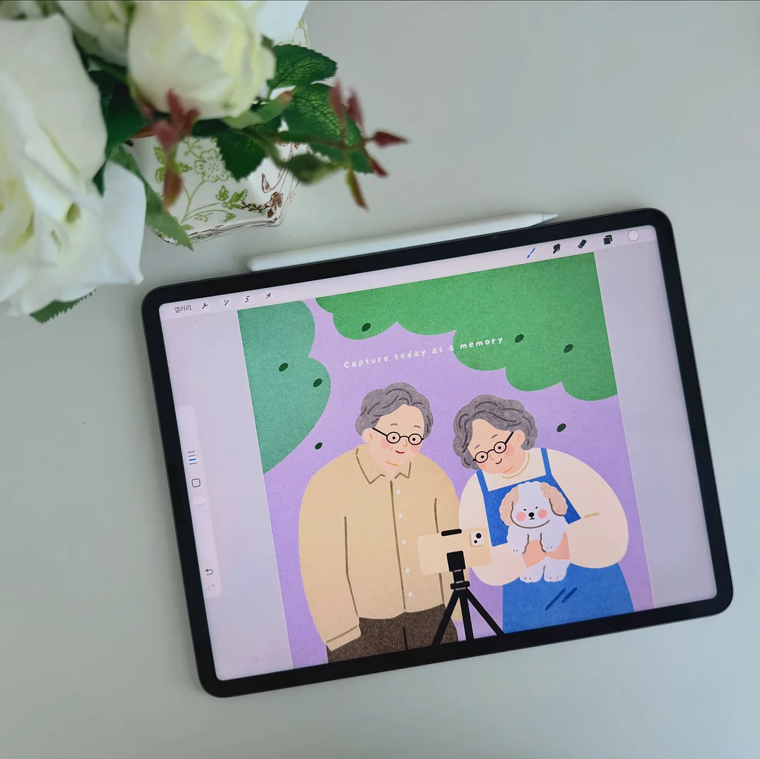 투명 연장 스톤아트 7
