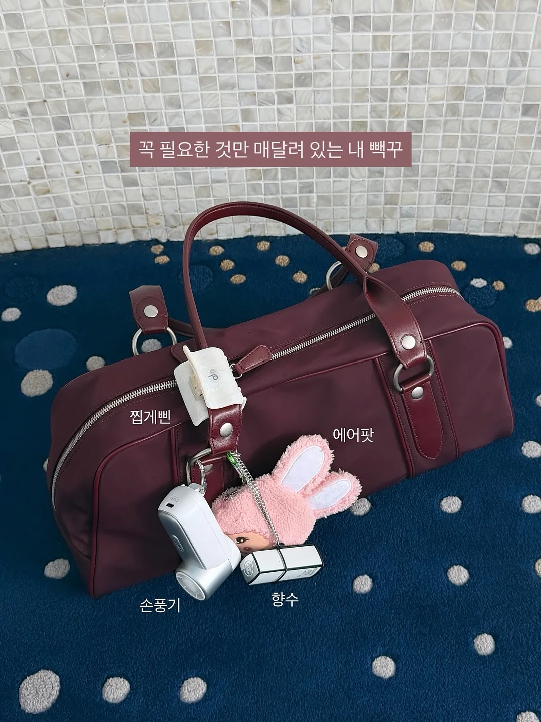 오리발 가방 1
