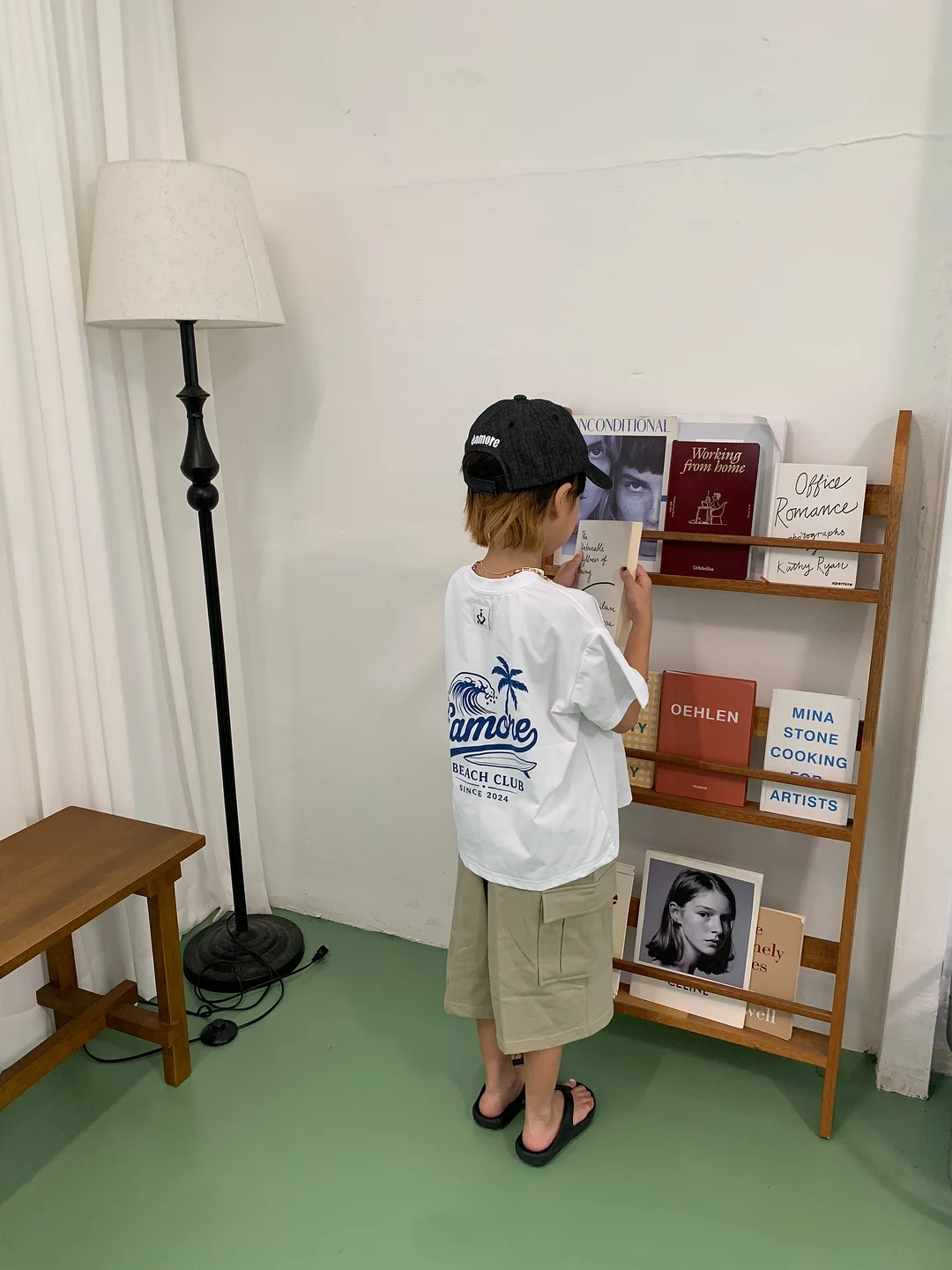 화이트 무지 시계 12
