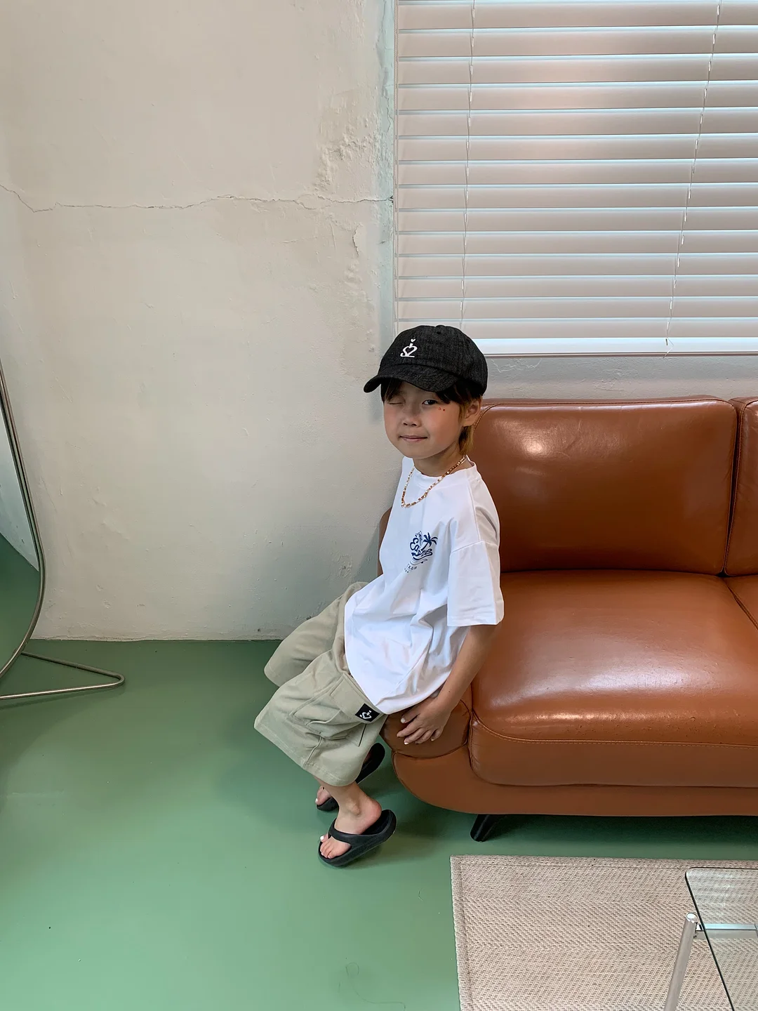 화이트 무지 시계 19