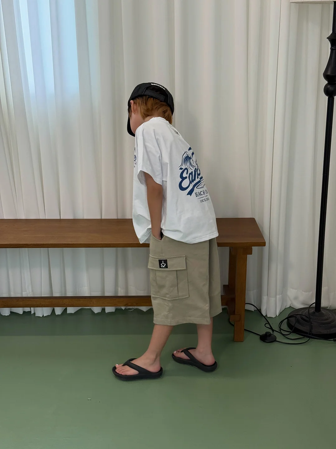 화이트 무지 시계 8