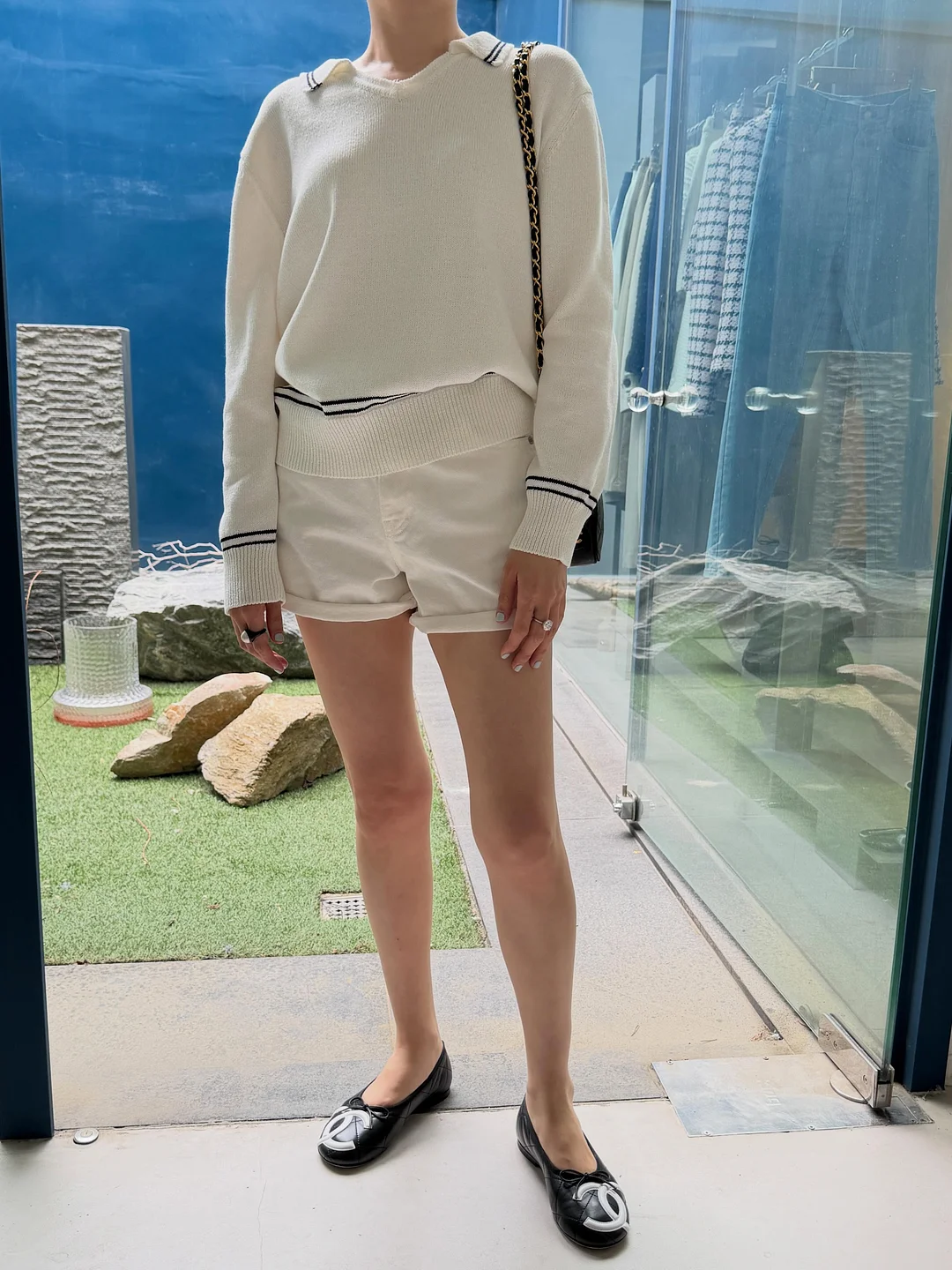 워싱 부츠컷 데님 팬츠 1